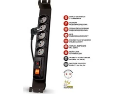 Acar F5 FA Rack 5x 230V PL 5m (W0085)