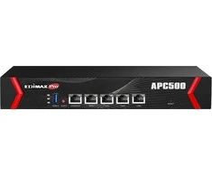 Šakotuvas Edimax Wireless AP Controller APC500 10/100/1000 Mbit/s, Ethernet LAN (RJ-45) jungtys 3, 1xUSB 3.0, Valdo iki 128 Edimax Pro prieigos taškus, įskaitant vidaus ir lauko AP.