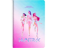K Pop_Demon FOLIO užrašų knygelė, 80 lapų, HC K-POP DH