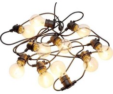 „Sirius Home 69510“, 10 lempų, LED, Lauko, Juoda, Permatoma, 4,5 m, 1 vnt.