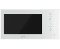 ACO GLASS-PRO-7 WH monitorių šeima COMO PRO 7 cali