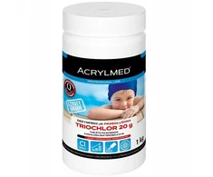 Acrylmed TRIOCHLOR lėtai atpalaiduojančio chloro tabletės, 20 g / 0,4kg