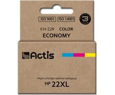 Rašalo Kasetė - Actis KH-22R Pakeitimas HP 22XL Standartinis Išeigos 18ml Spalvota