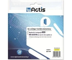 Rašalo Kasetė - Actis KH-655YR, Geltona