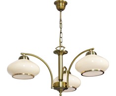 Activejet Classic lubinis sietynas pakabinamas šviestuvas RITA Patina triple 3xE27 svetainei