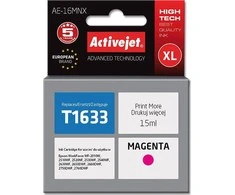 „Activejet AE-16MNX“ rašalo kasetė (pakeitimas „Epson 16XL T1633“; „Supreme“; 15 ml; purpurinė)