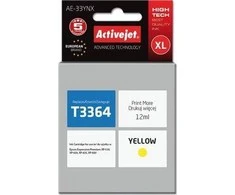 „Activejet AE-34YNX“ rašalo kasetė (pakeitimas „Epson 34XL T3474“; „Supreme“; 14 ml; geltona)