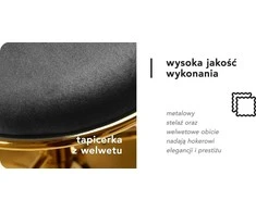 Activeshop Baro kėdė 4RICO ROMAN VELVET Pilkas