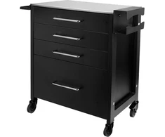 Activeshop Kosmetologinis vežimėlis TATTOO PRO INK 702 Juodas