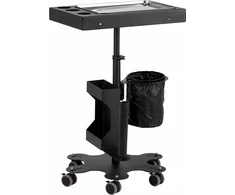 Activeshop Kosmetologinis vežimėlis PRO INK 716C Juodas