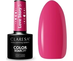 Activeshop Hibridinis nagų lakas Claresa Love Story 5, 5 g