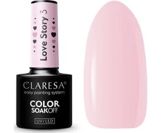 Activeshop Hibridinis nagų lakas Claresa Love Story 3, 5 g
