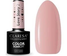 Activeshop Hibridinis nagų lakas Claresa Love Story 2, 5 g