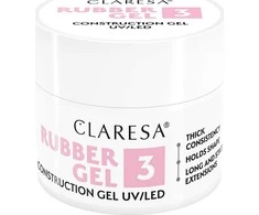 Activeshop Claresa Rubber Gel – itin patvarus ir lengvai formuojamas nagų gelis