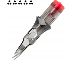 Activeshop El Cartel V2 – 0.35 RLX5 Tatuiruočių Kartridžas Long Taper 10 vnt.