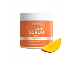 Activeshop Cukraus pilingas kūnui ir pėdoms su mango aromatu Farmona Skin Scrub Fresh Mango 500g