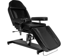 Activeshop Tatuiruočių krėslas TATTOO CHAIR PRO INK Juodas
