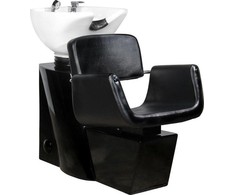 Activeshop Kirpyklos plautuvė GABBIANO PROFESSIONAL HAIRWASHER HELSINKI NORDIC Juodas