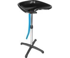 Activeshop Mobili kirpyklos plautuvė Gabbiano 128, juoda