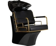 Activeshop Kirpyklos plautuvė GABBIANO PROFESSIONAL HAIRWASHER PRATO GOLD Juodas