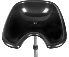 Activeshop Mobili kirpyklos plautuvė Gabbiano 128, juoda