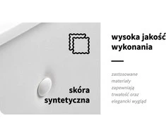 Activeshop Registratūros stalas GABBIANO RECEPTION DESK DIAMOND Baltas