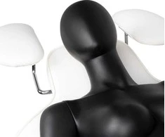 Activeshop Kosmetologinis krėslas VISAGE Baltas