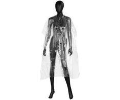 Activeshop Profesionali vienkartinė kirpyklos pelerina 120 x 150 cm 100 vnt