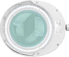 Activeshop Kosmetologinė LED lempa su lupa ELEGANTE 60LED 5D 6W (tvirtinama prie stalo)
