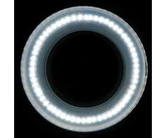Activeshop Kosmetologinė LED lempa su lupa 5D 10W Baltas