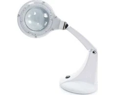 Activeshop Kosmetologinė stalinė LED lempa su lupa 4W