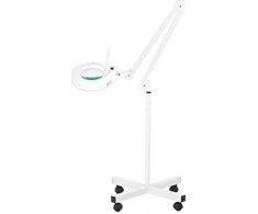 Activeshop Kosmetologinė lempa LED su lupa ir stovu 5D 12W
