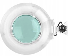 Activeshop Kosmetologinė LED lempa su lupa 5D 12W Baltas (tvirtinama prie stalo)