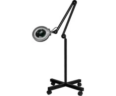 Activeshop Kosmetologinė lempa su lupa ir stovu S4 5D 22W Juodas