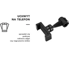 Activeshop Kosmetologinė stalinė LED lempa Glow MX3 Juodas