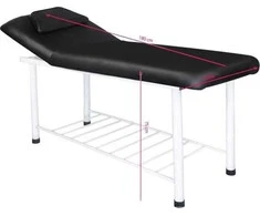 Activeshop Stacionarus masažo stalas 812 (Juodas)