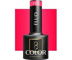 Activeshop Hibridinis nagų lakas Ocho Nails Fluo, F05, 5 g