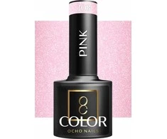 Activeshop Rožinė Hibridinis nagų lakas Ocho Nails Color Rožinė, 303 rožinis, 5 g