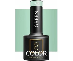 Activeshop Hibridinis nagų lakas Ocho Nails Žalias, 708 žalias, 5 g