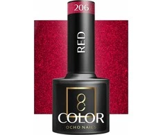 Activeshop Hibridinis nagų lakas Ocho Nails Glitter 206, 5 g