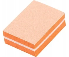 Activeshop Mini poliravimo blokelis (oranžinis) 50 vnt.
