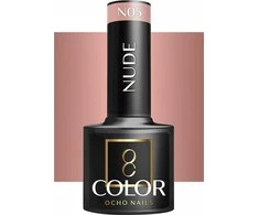 Activeshop Hibridinis nagų lakas Ocho Nails Nude, N05, 5 g
