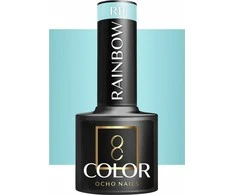 Activeshop Hibridinis nagų lakas Ocho Nails Color Rainbow, R11 žydra, 5 g