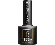 Activeshop Nagų lakas Ocho Nails Top Diamonds 110, 5 g