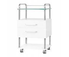Activeshop Kosmetologinis vežimėlis 6052 Baltas
