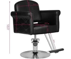 Activeshop Hair system kirpyklos kėdė HS69, juoda