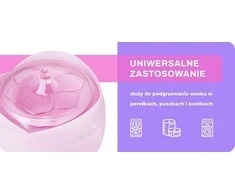 Activeshop Vaško šildytuvas iWax Flower 450ml 40W Rose