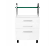 Activeshop Kosmetologinis vežimėlis 6050 Baltas