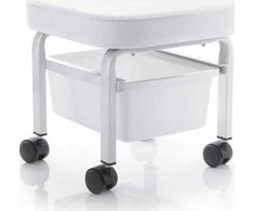 Activeshop Kojų atrama pedikiūrui su vonele - pedikiūro taburetė PEDICURE STOOL BATH