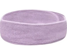 Activeshop Violetinė frotinė kosmetinė galvos juosta